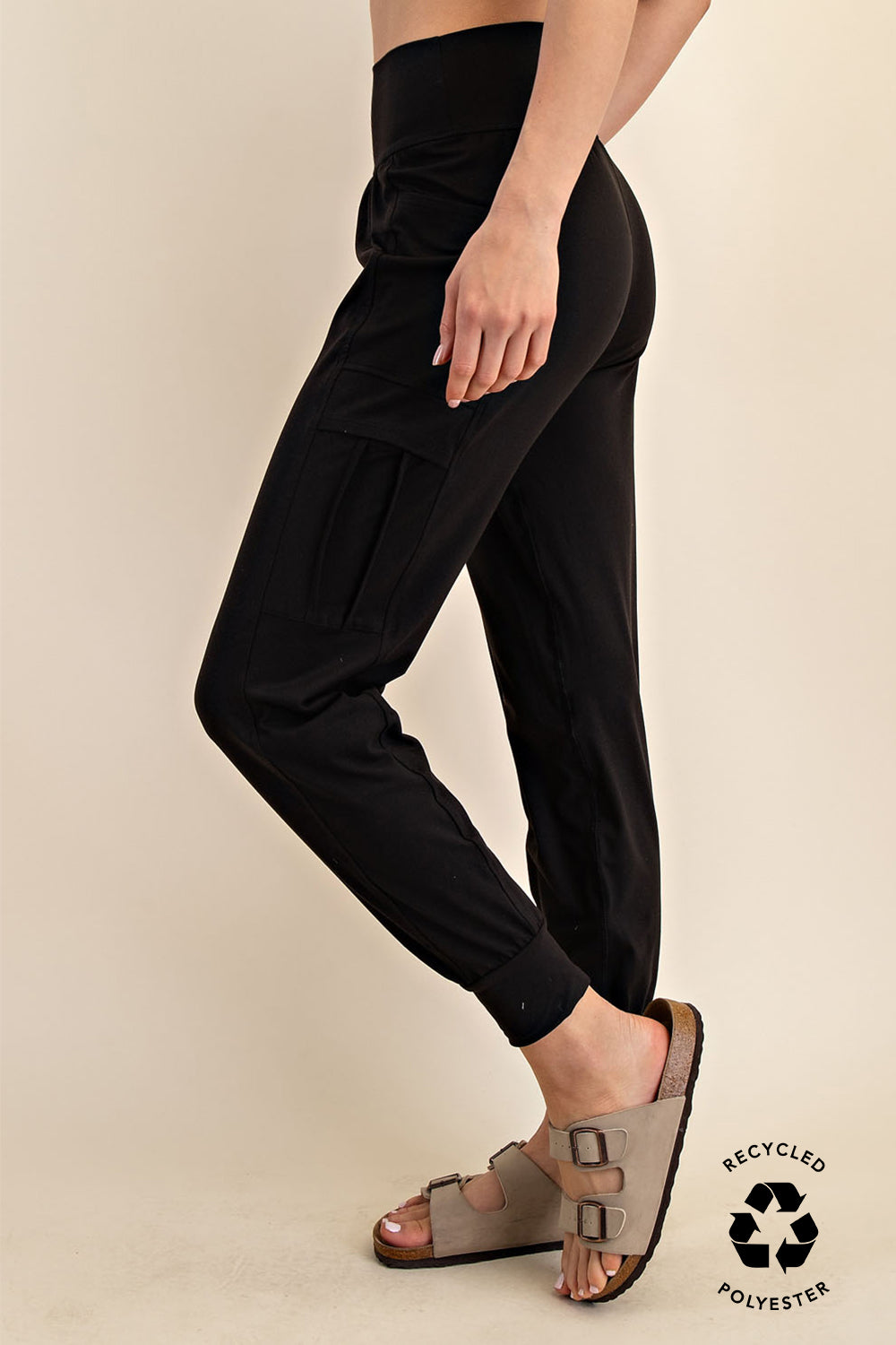 Butter Joggers With Side Pockets