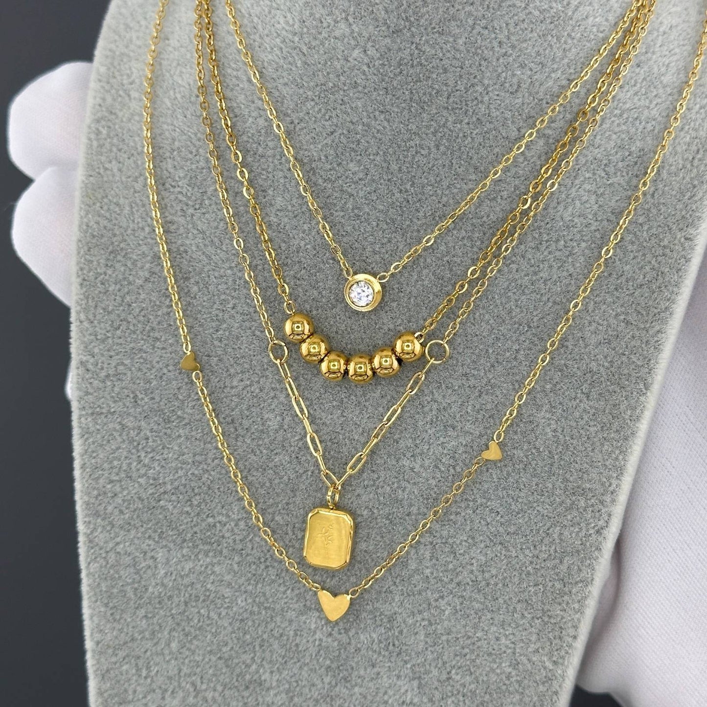 Flower Pendant Necklace