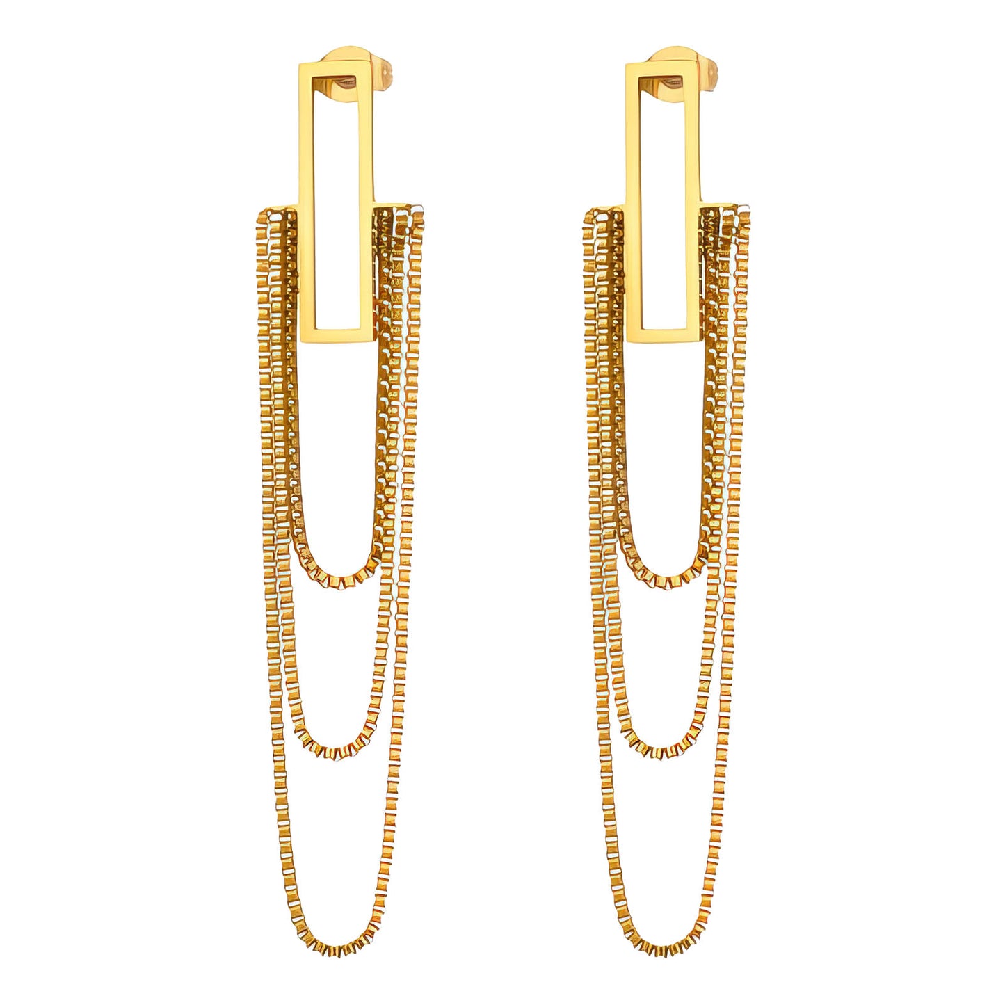Chain Linked Earrings
