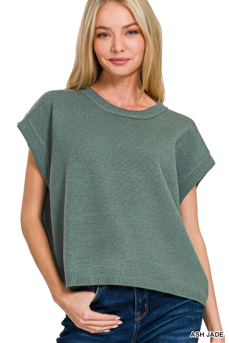 Short Sleeve Sweater