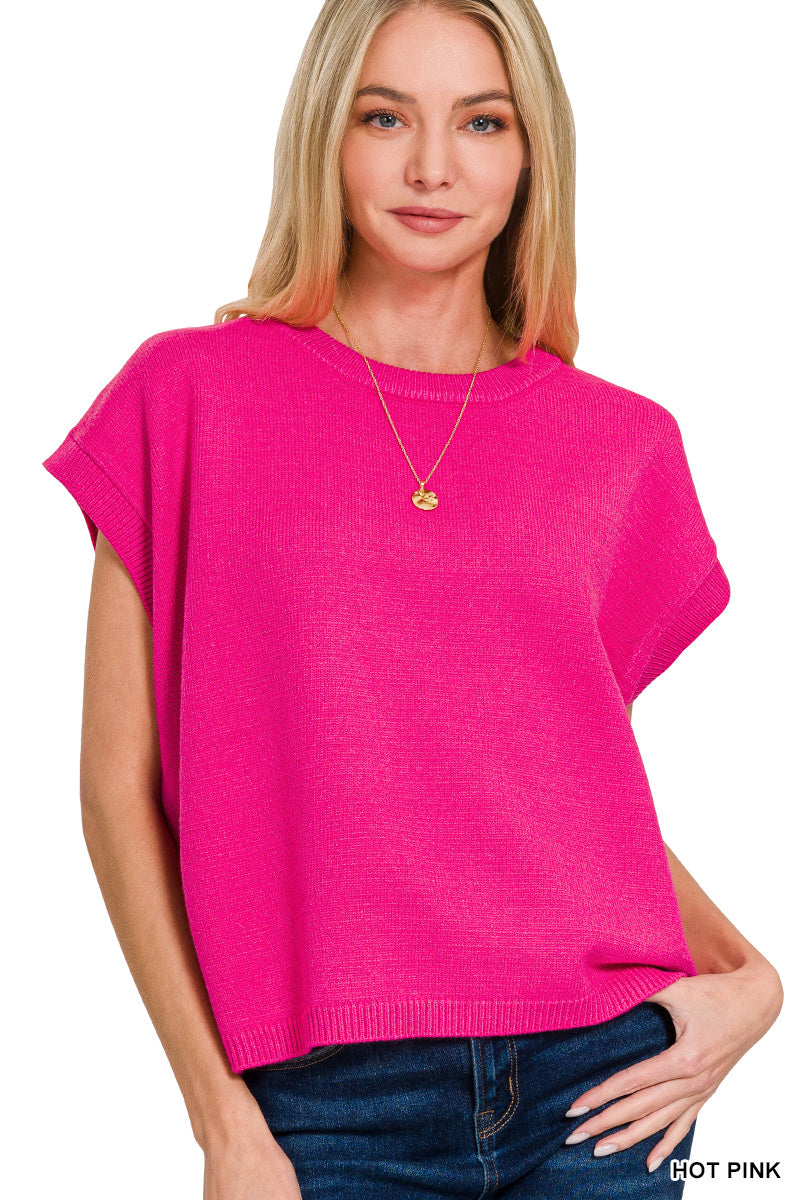 Short Sleeve Sweater