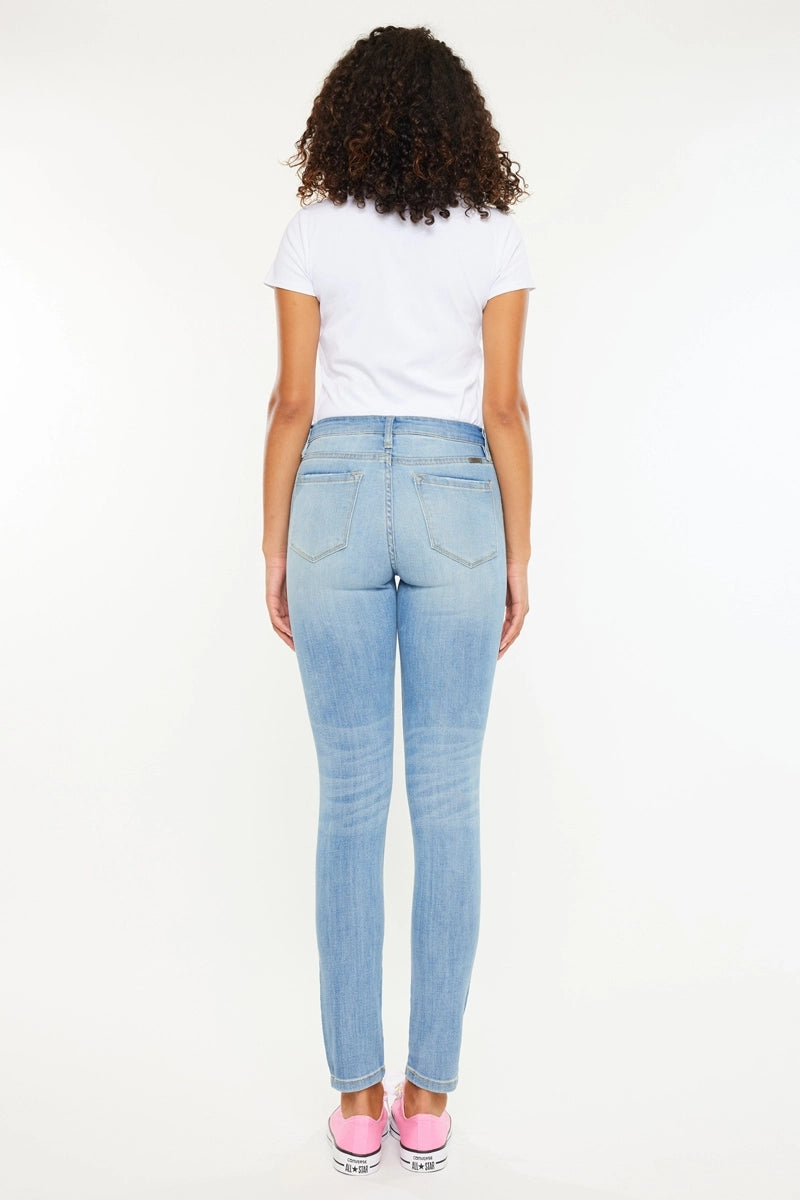Mid-Rise KanCan Skinny Jeans
