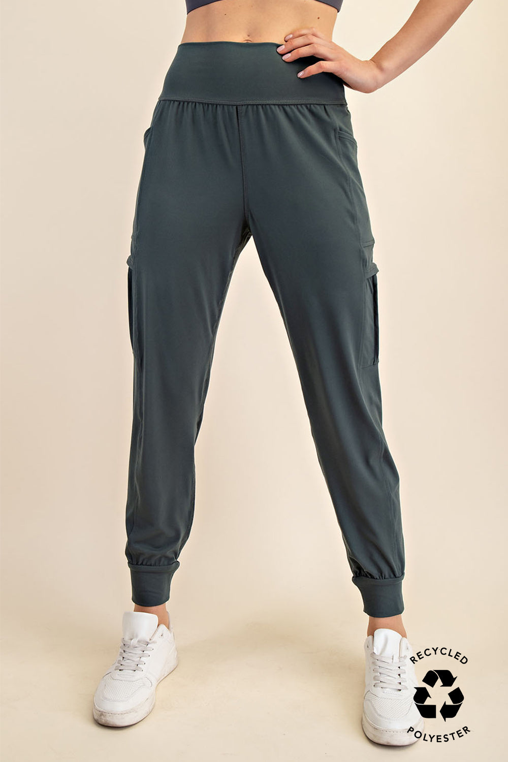 Butter Joggers With Side Pockets