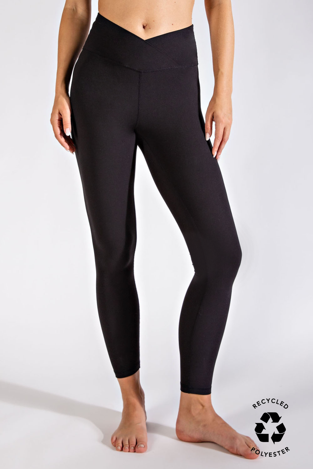 Butter Yoga Fabric High Rise Full Length V Shape Leggings