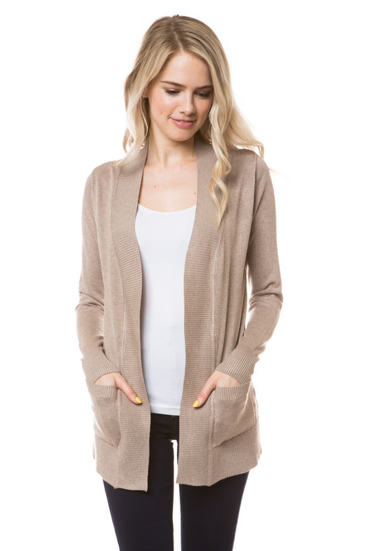 Open Front Cardigan