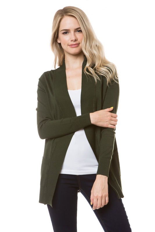 Open Front Cardigan
