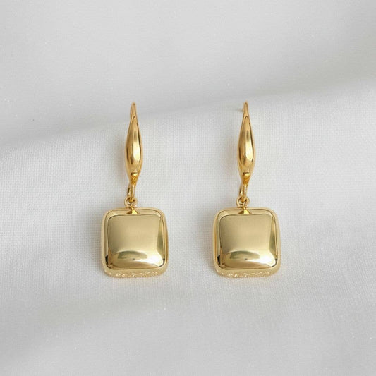 Modern Geometric Drop Earrings