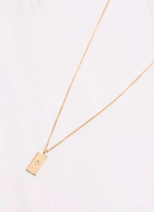 Kiersten Necklace with Charm