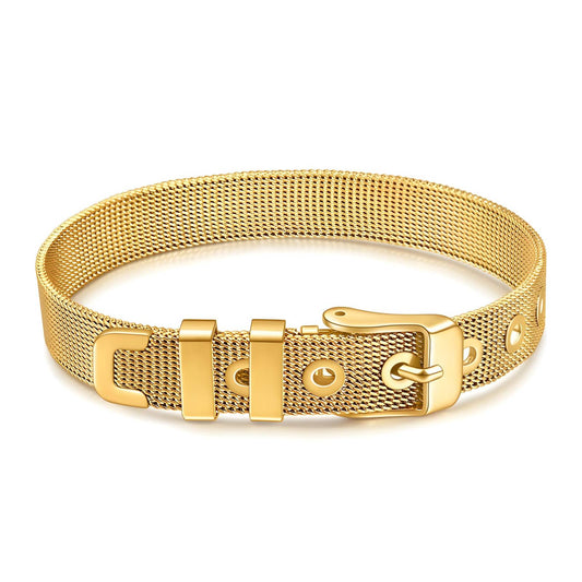 Belt Buckle Cuff Bracelet