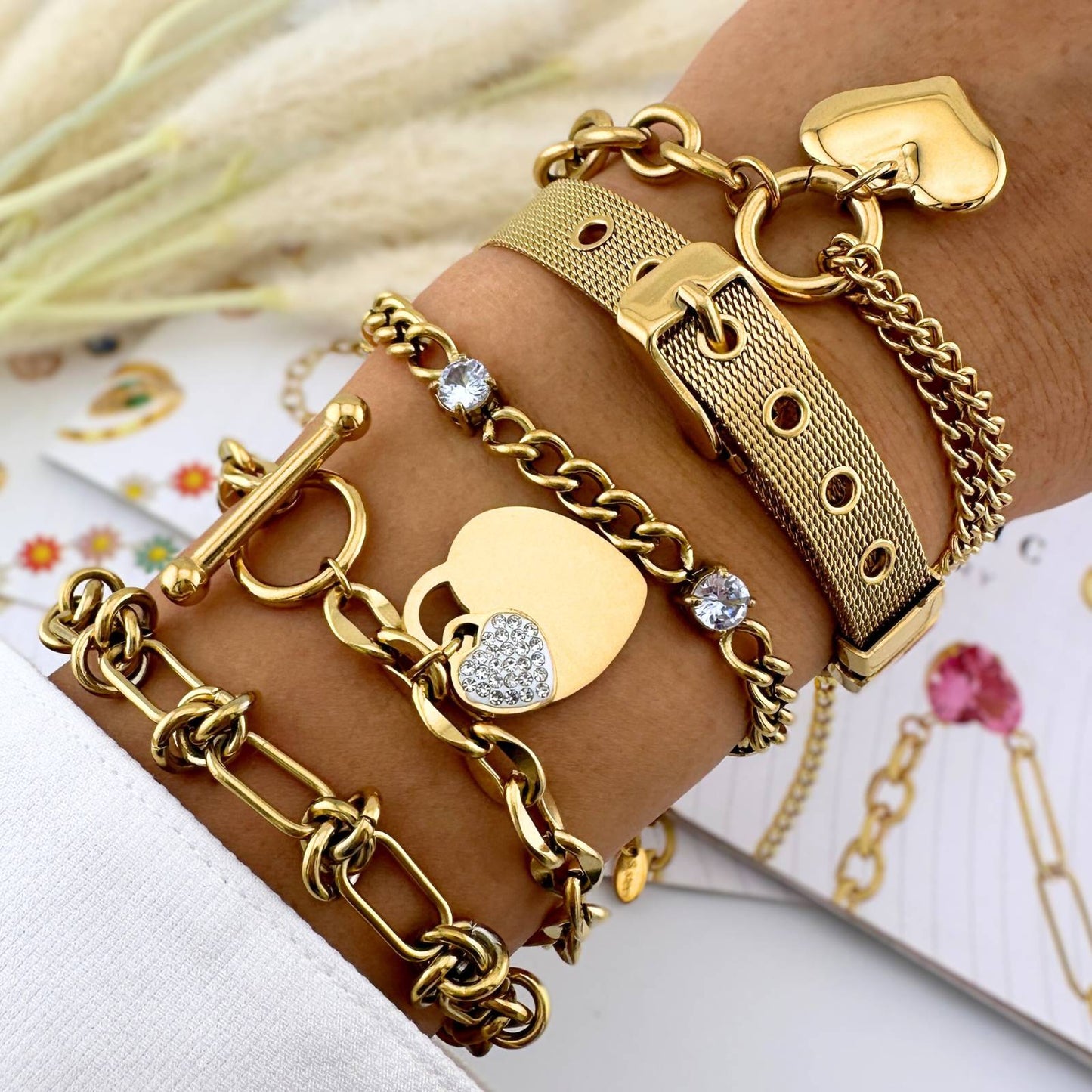 Belt Buckle Cuff Bracelet