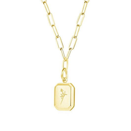 Flower Pendant Necklace