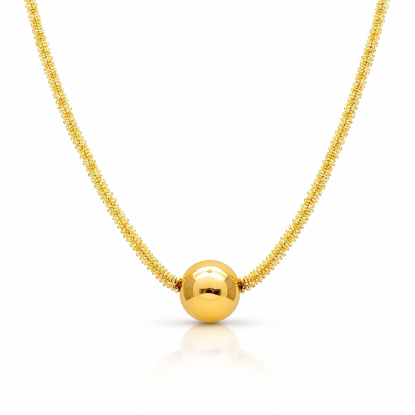 Chain with Bead Pendant
