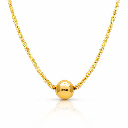 Chain with Bead Pendant