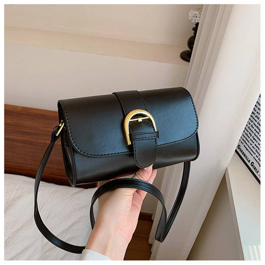 Buckle Shoulder Crossbody Bag