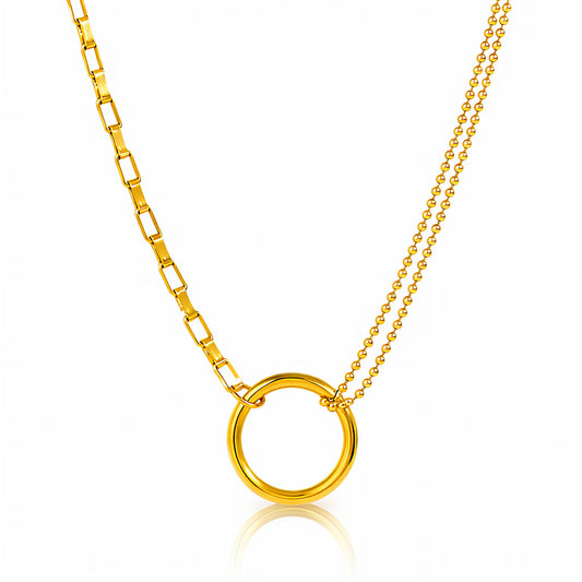 Circle Pendant Necklace
