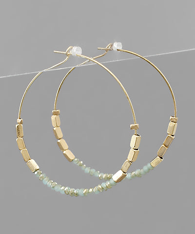 EP35960-003 Glass Bead Hoops