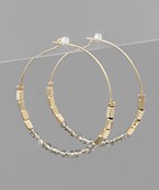 EP35960-005 Glass Bead Hoops