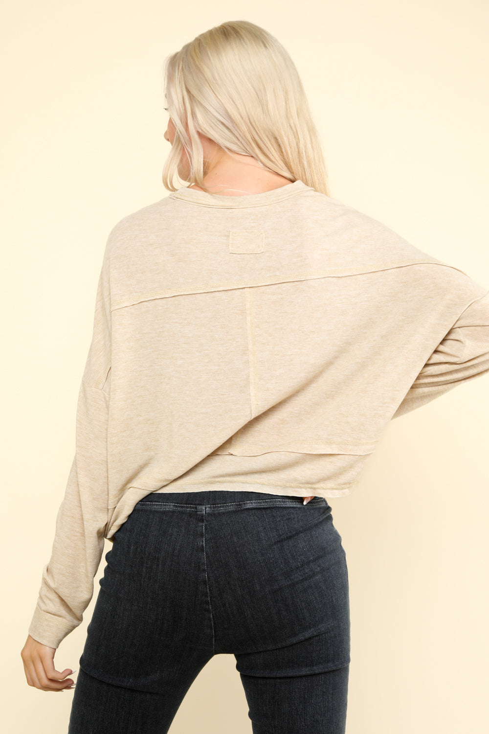 Oversized Casual Knit Top