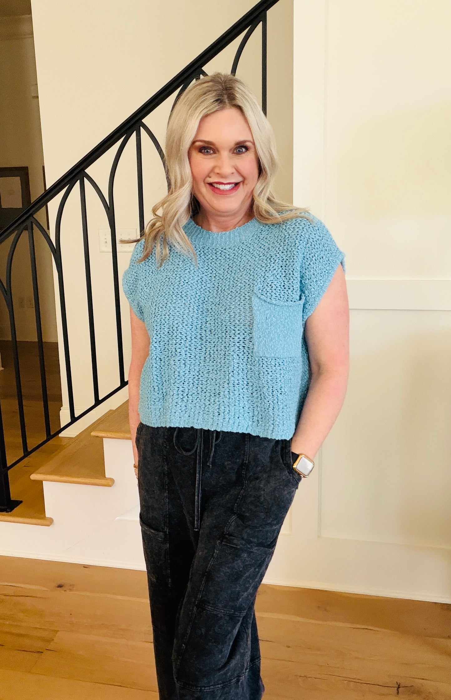 Pocket Detail Sweater