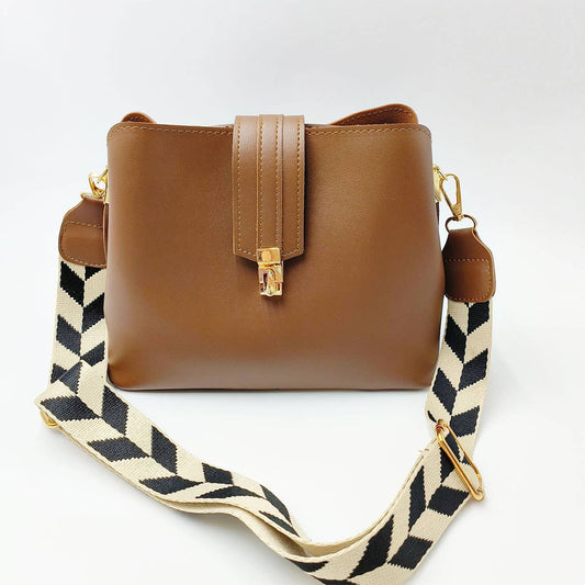 Retro Shoulder Bucket Crossbody Bag