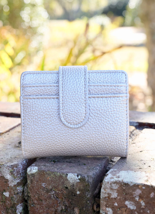 Caroline Hill Tate Card Holder Wallet Pearl